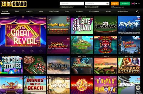 EuroGrand Casino Review, Welcome Bonus, Promo Code